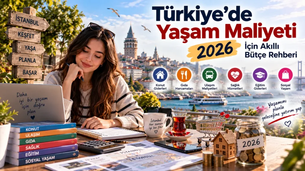Türkiye'de Yaşam Maliyeti 2026 İçin Akıllı Bütçe Rehberi