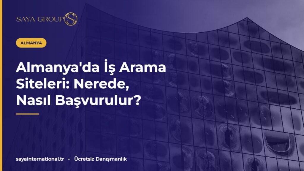 Almanya iş arama siteleri ile iş arayanlar için Hamburg liman şehri
