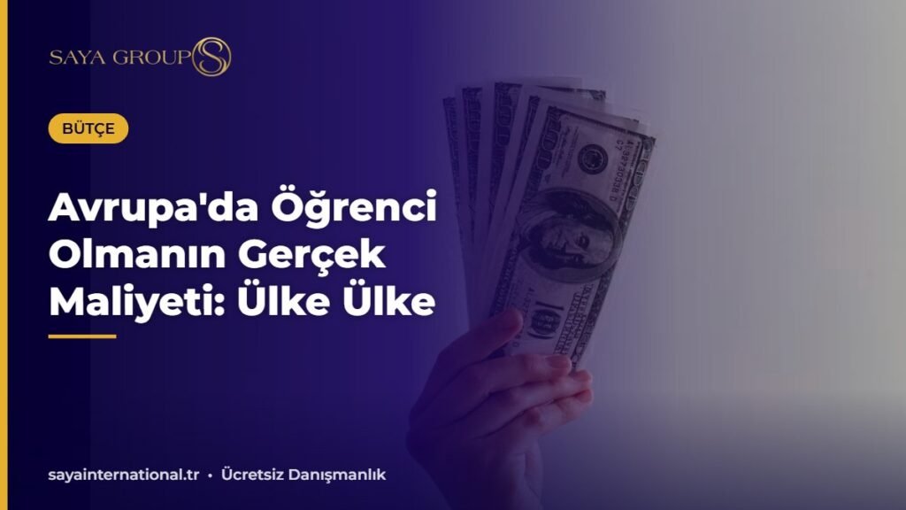 Avrupa'da öğrenci maliyeti ülke ülke karşılaştırma
