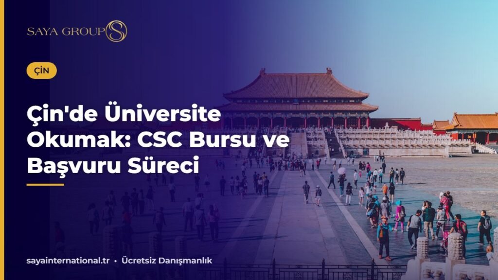 Çin'de üniversite okumak isteyen öğrenciler için kampüs görüntüsü