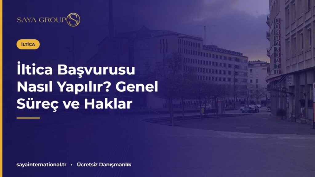İltica başvurusu süreci için uluslararası kuruluş binası