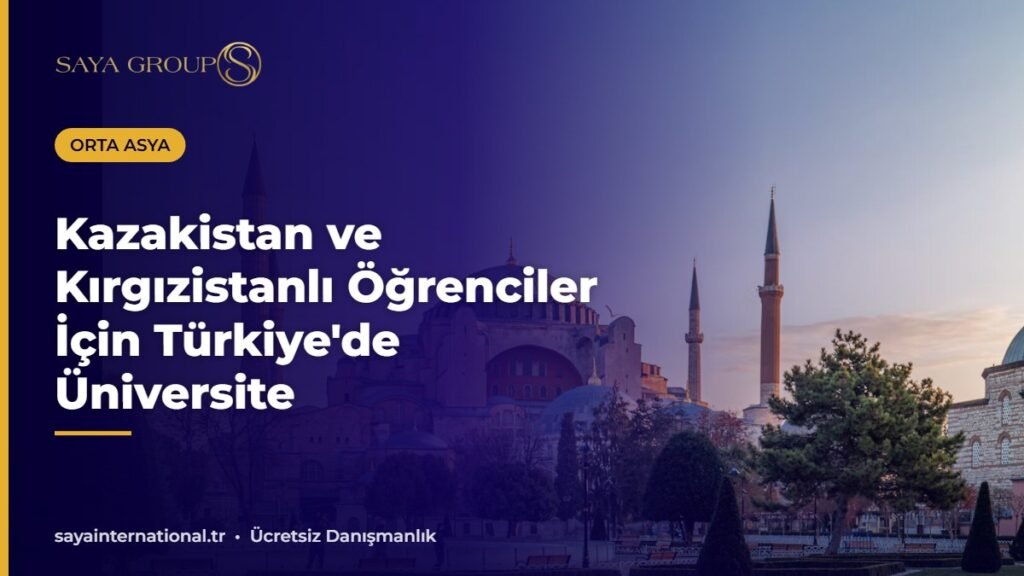 Kazakistanlı öğrenciler Türkiye'de üniversite derslerinde