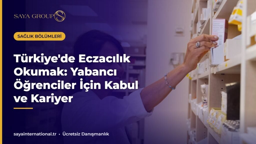 Türkiye'de eczacılık okumak isteyen öğrenciler için laboratuvar ortamı