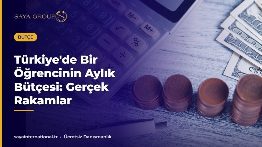Öğrenci aylık bütçesi planlayan üniversite öğrencisi hesap tablosuyla