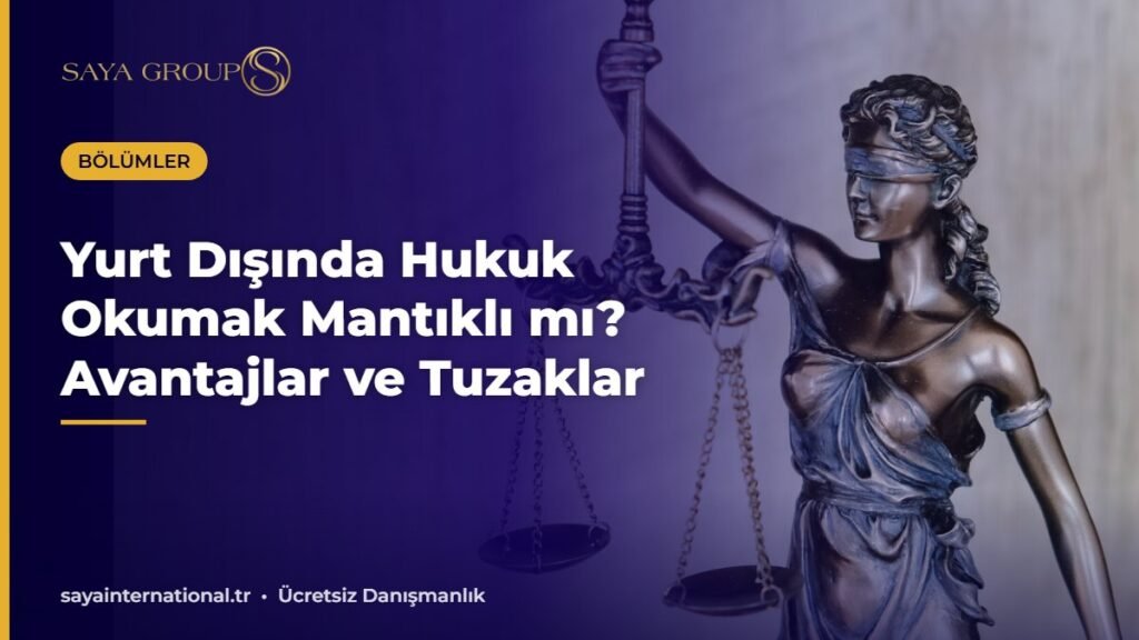 Yurt dışında hukuk okumak isteyen öğrenciler için rehber görseli